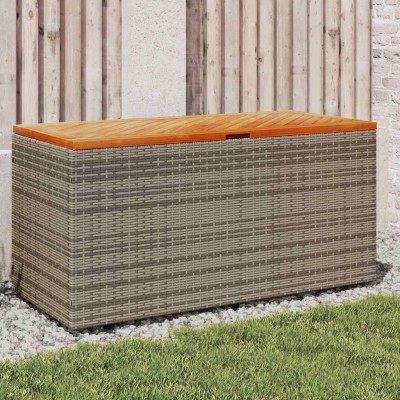 Garden storage box, gray,...
