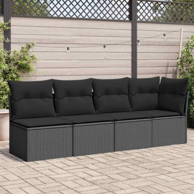 Garden sofa with cushions,...