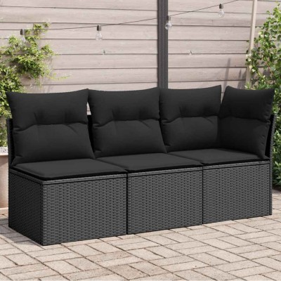 Garden sofa with cushions,...