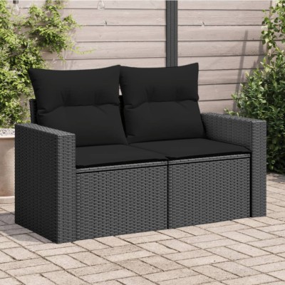 Garden sofa with cushions,...