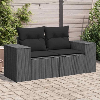 Garden sofa with cushions,...
