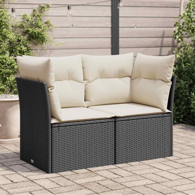 Two-seater garden sofa with...