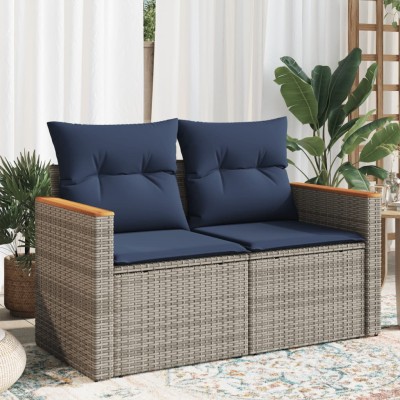 Garden sofa with cushions,...