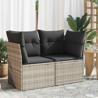 Double garden sofa with...