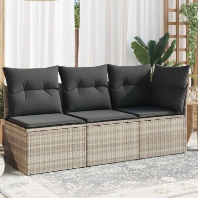 Three-seater garden sofa...