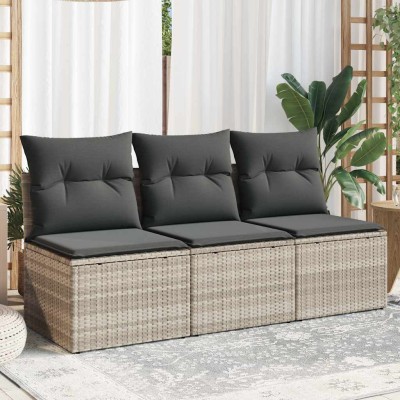 Three-seater garden sofa...