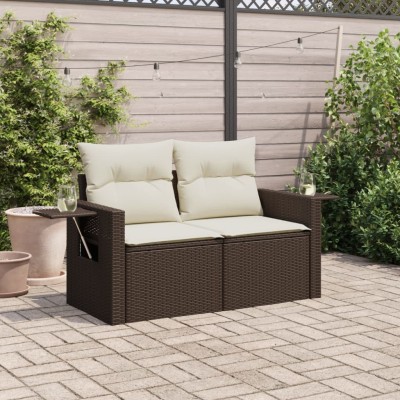 Double garden sofa with...