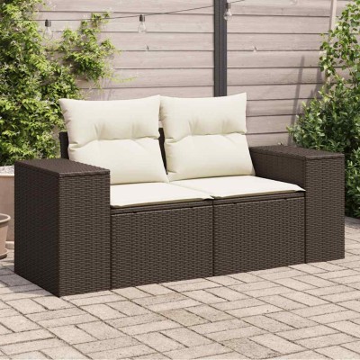 Double garden sofa with...