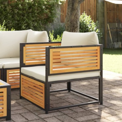 Garden chair with cushions,...