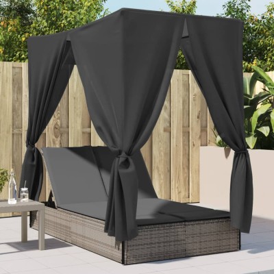 Double sun lounger with...