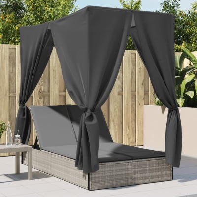 Double sun lounger with...