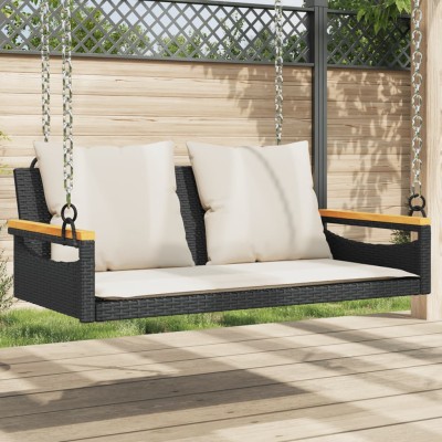 Swing-bench with pillows,...