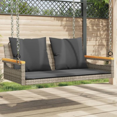 Swing-bench with pillows,...
