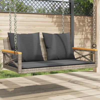 Swing-bench with pillows,...