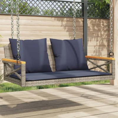 Swing-bench with pillows,...