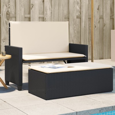 Garden bench with cushions...