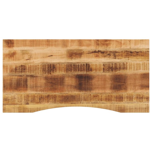 Desk top with hinge, 140x60x2.5 cm, mango