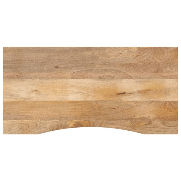 Desk top with hinge, 120x60x2.5cm, mango