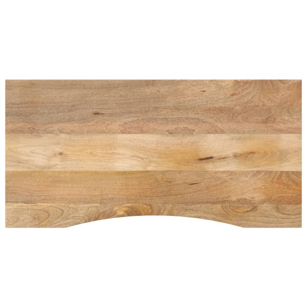Desk top with hinge, 140x60x2.5 cm, mango