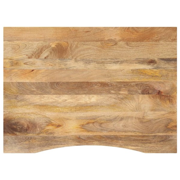Desk top with hinge, 100x80x2.5 cm, mango