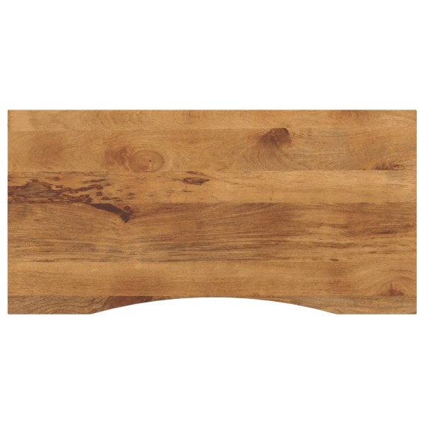 Desk top with hinge, 140x50x2.5 cm, mango