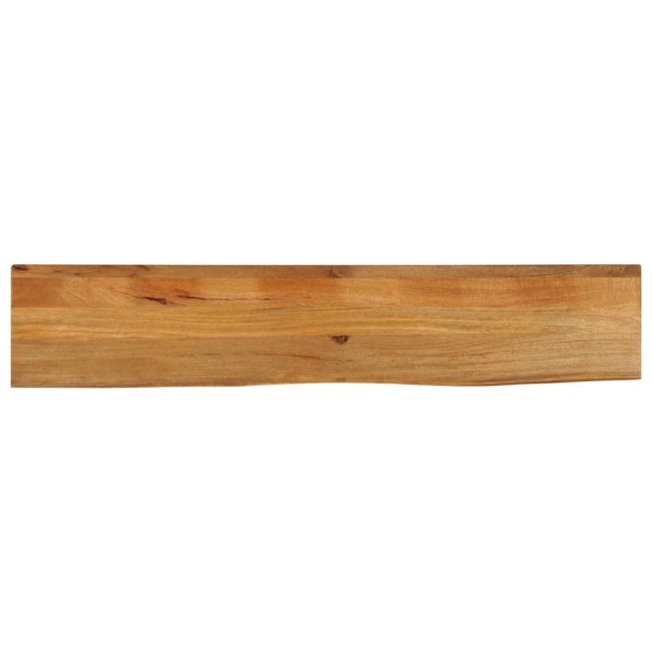 Tabletop, 160x40x3.8cm, solid mango, with a live edge