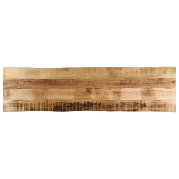Tabletop, 160x40x2.5cm, solid mango, with live edge