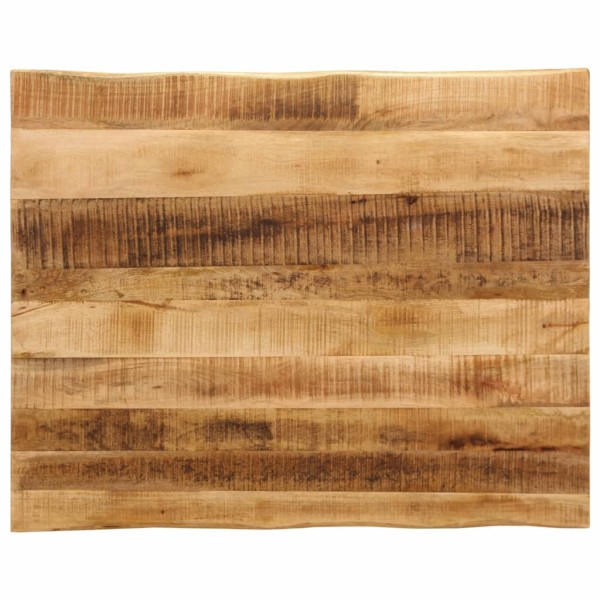 Tabletop, 110x80x2.5cm, solid mango, with a live edge