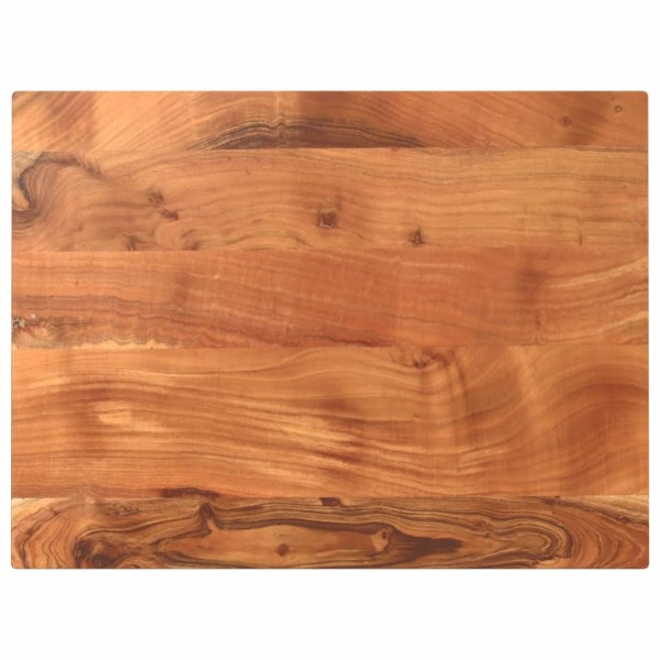 Table top, 90x70x3.8cm, solid acacia, rectangular