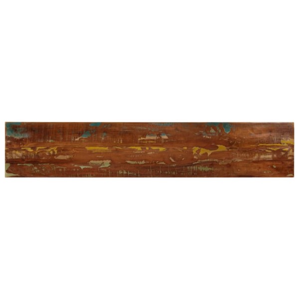 Table top, 180x40x2.5cm, recycled wood, rectangular