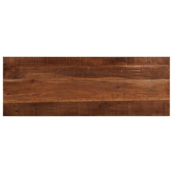 Table top, 140x50x2.5cm, recycled wood, rectangular