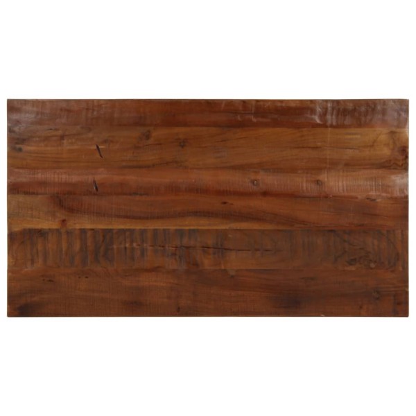 Table top, 100x70x2.5cm, recycled wood, rectangular