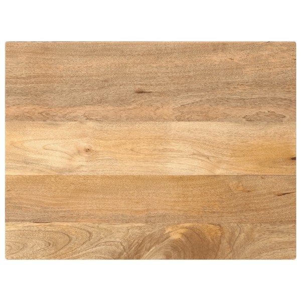 Tabletop, 90x70x3.8cm, solid mango wood, rectangular
