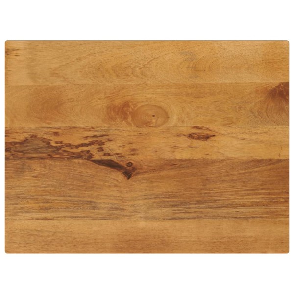 Table top, 90x70x2.5 cm, solid mango wood, rectangular