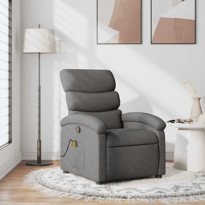 Reclining massage chair,...