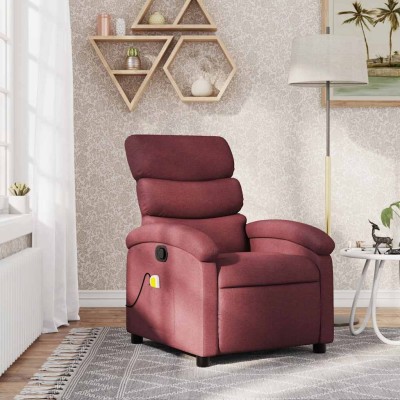 Reclining massage chair,...