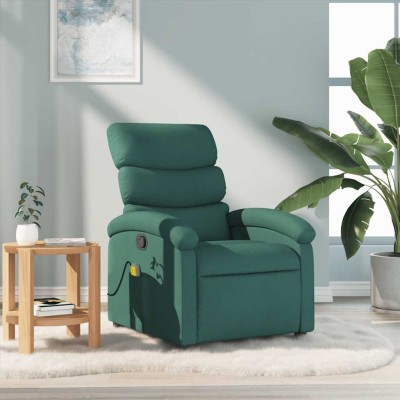 Reclining massage chair,...