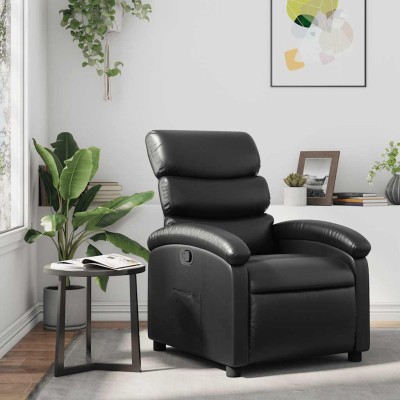 Reclining chair, black...