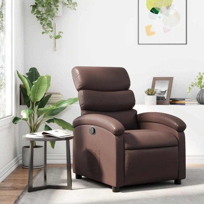 Reclining chair, brown...