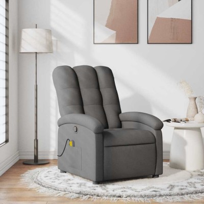 Reclining massage chair,...