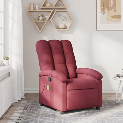 Reclining massage chair,...