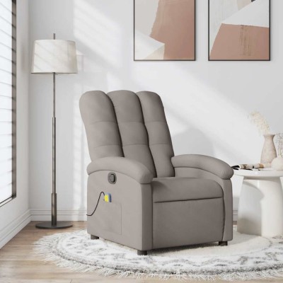 Reclining massage chair,...