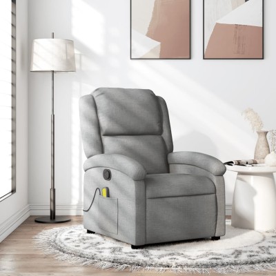 Reclining massage chair,...