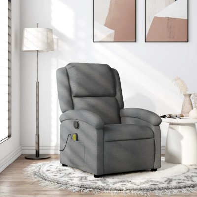 Reclining massage chair,...