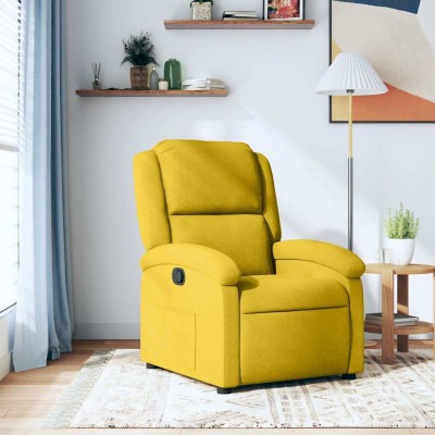 Reclining chair, yellow,...