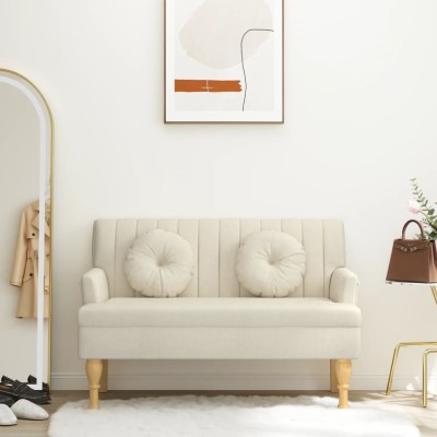 Bench with cushions,...