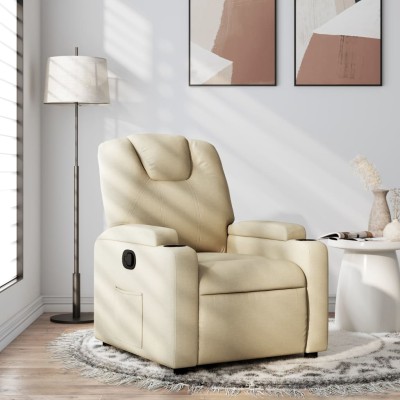 Reclining chair, cream...