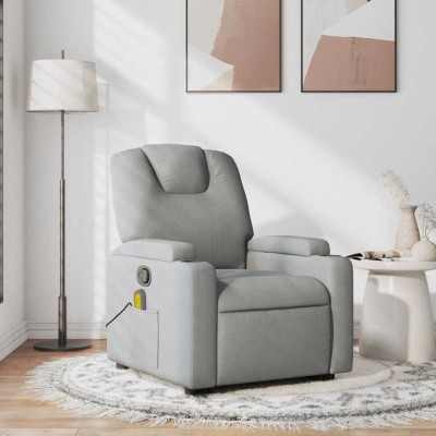 Reclining massage chair,...