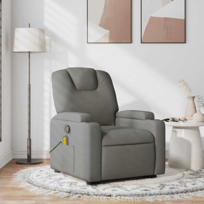 Reclining massage chair,...