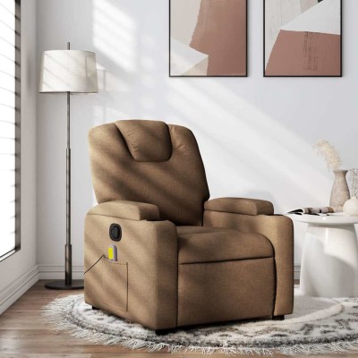 Reclining massage chair,...